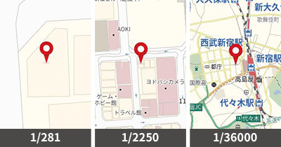 地図作成画面